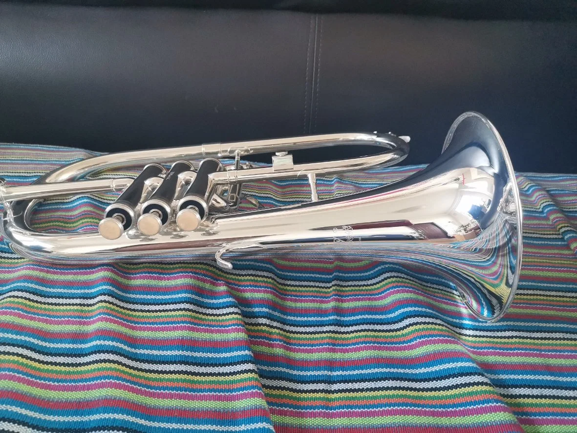 Good Flugel Horn Hand Made Silver Plated