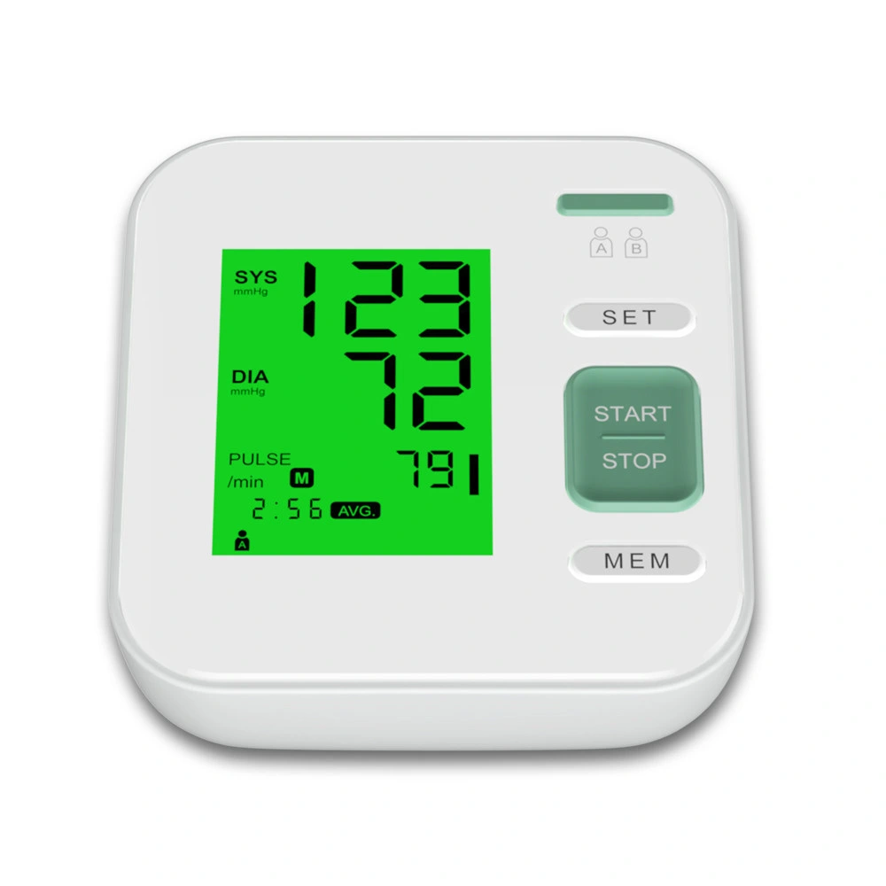 Best Digital Bp-Gerät Ambulatorischer Blutdruck-Monitor Oberarm Automatisches Digitales Sphygmomanometer