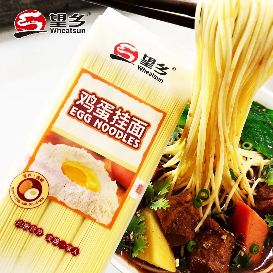 Chinesische Ernährungsphysiologisch Ausgewogene Produkt Ei Nudeln Großhandel Lebensmittel Ramen Nudeln