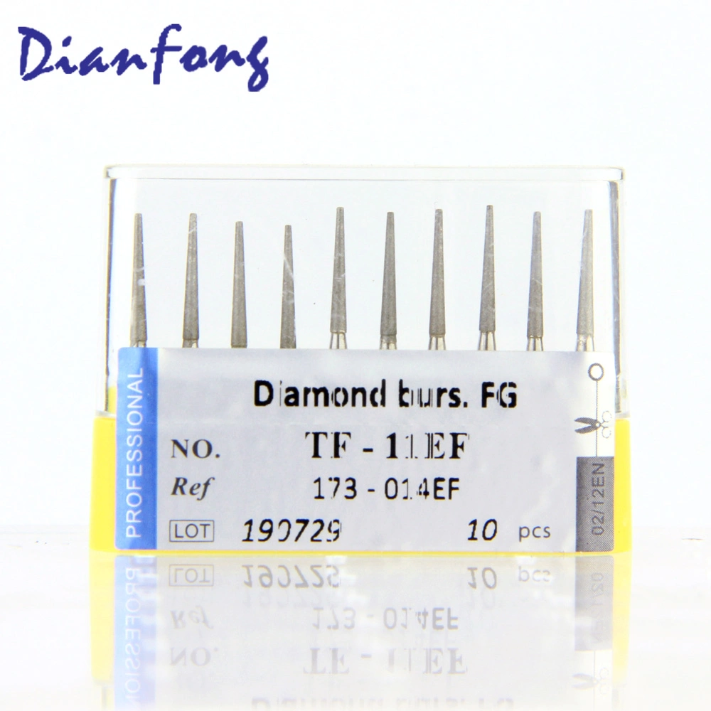 TF-11ef Flat Cone Dental Diamond Burs