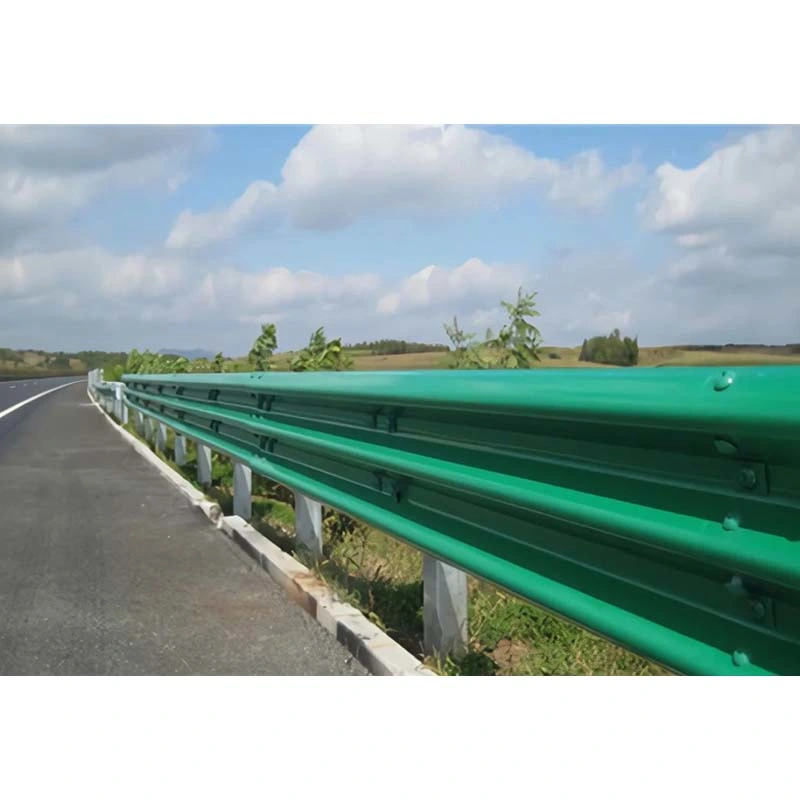 High Security Cost-Effective Flexed Highway Guardrail Corrugated Beam Guard Rails for Roads