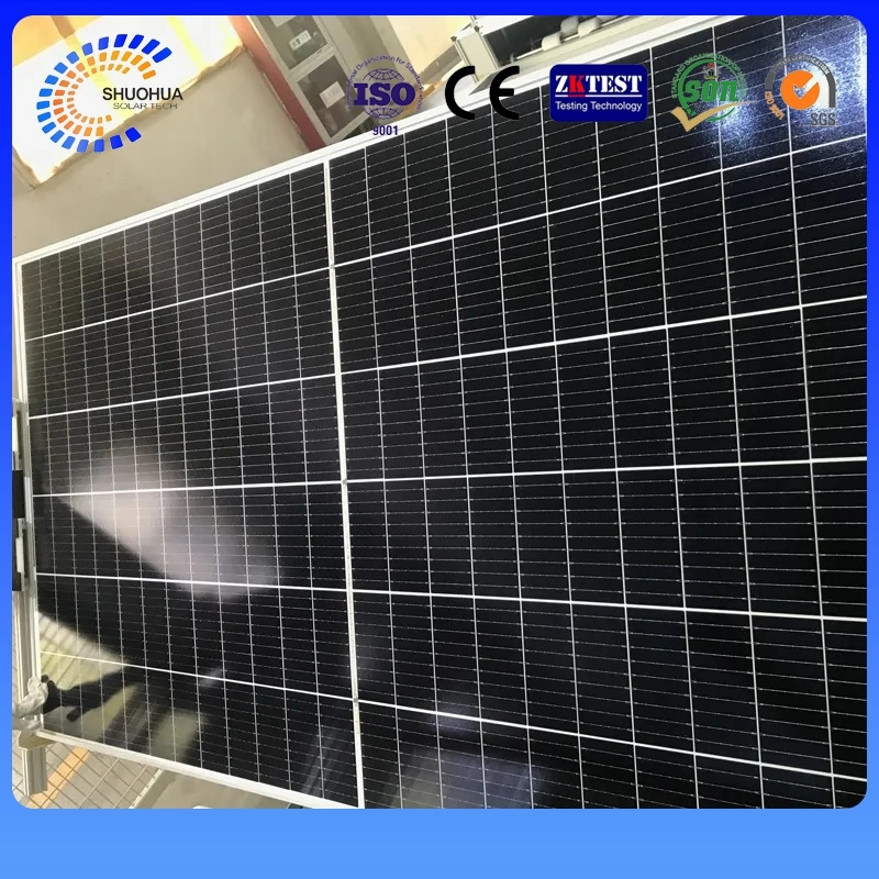 Highest Power Half Cell Solar Panel IP68 Rated Waterproof 600W Solar Panel for Home Solar Power System Best Price