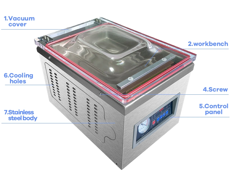 Food Vacuum Seal Plastic Vacuum Forming Machines