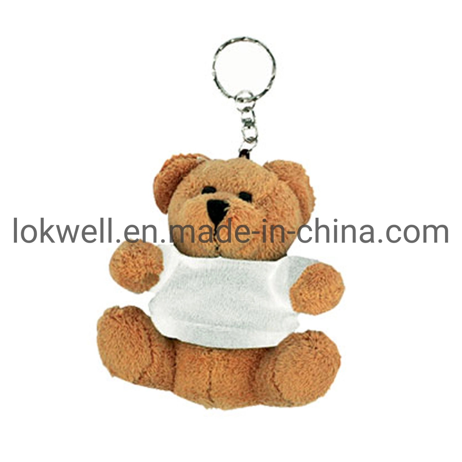 Stuffed Animals Reflective Plush Bear Keychains Plush Toys