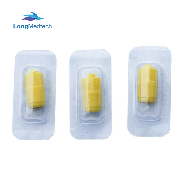 Manufacturer Heparin Cap Disposable Infusion Heparin Cap Heparin Cap Yellow