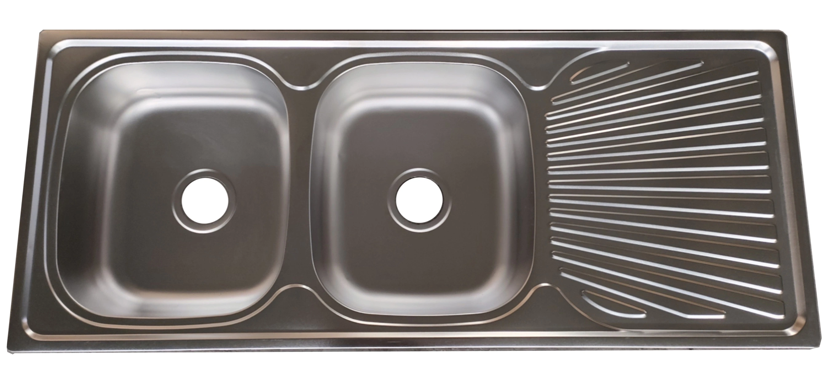 Household Stainless Steel Kitchen Sink High quality/High cost performance  Sink with Drain Board