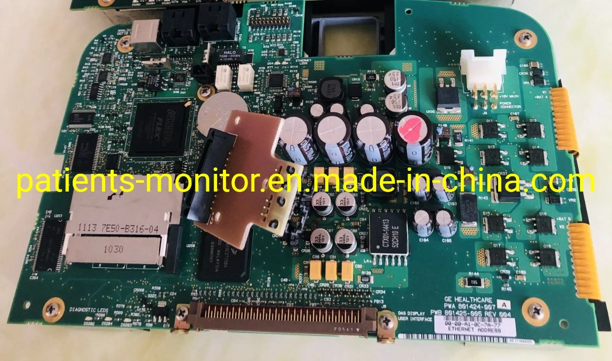 Ge3000 Dash Dash Dash40005000 Placa base del monitor de paciente Pwa 801424-001 PWB 801425-005 Rev 004