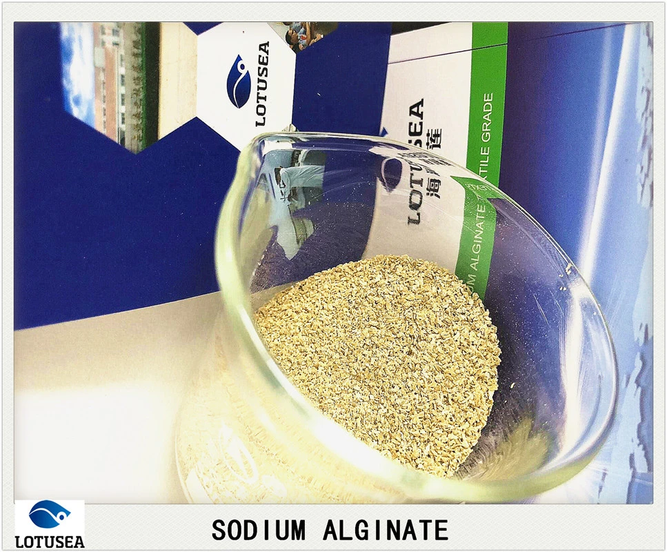 Sodium Alginate for Textile Reactive Dye Use 200mesh 200cps