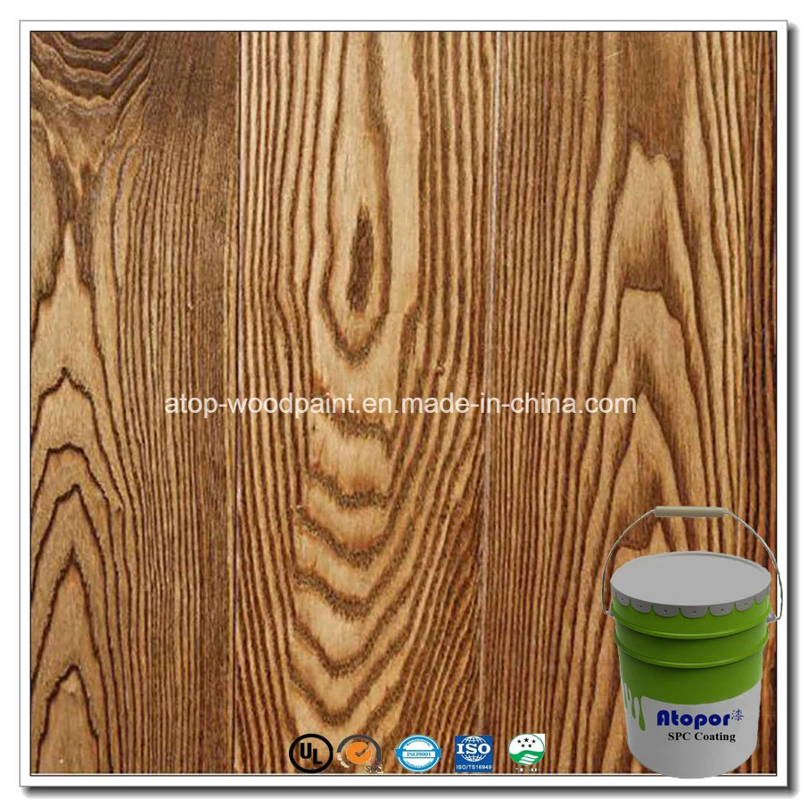 China Top 10 Floor Paint Brand UV Curing Odorless Roller Wood Flooring Coating Matte Paint Topcoat Varnish