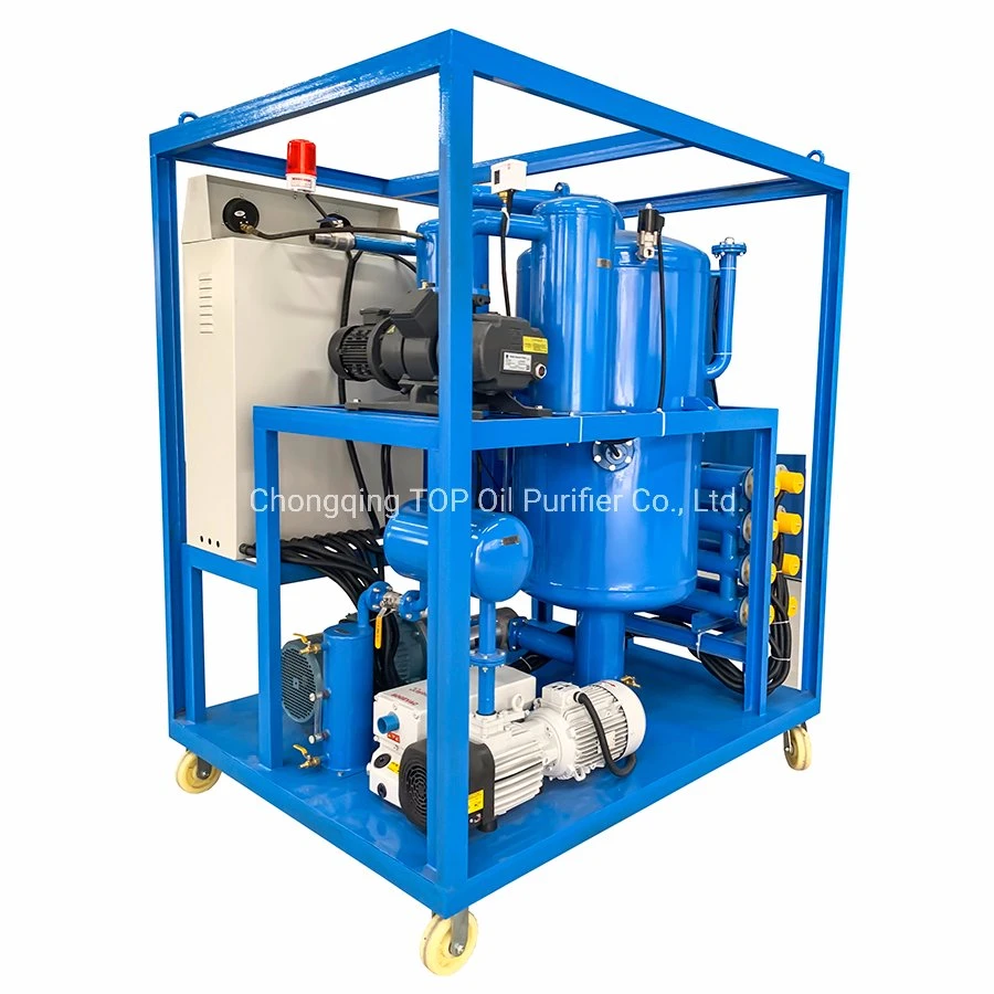 High Dehydration and Filtration Efficiency Vacuum Transformer Oil Flushing Unit