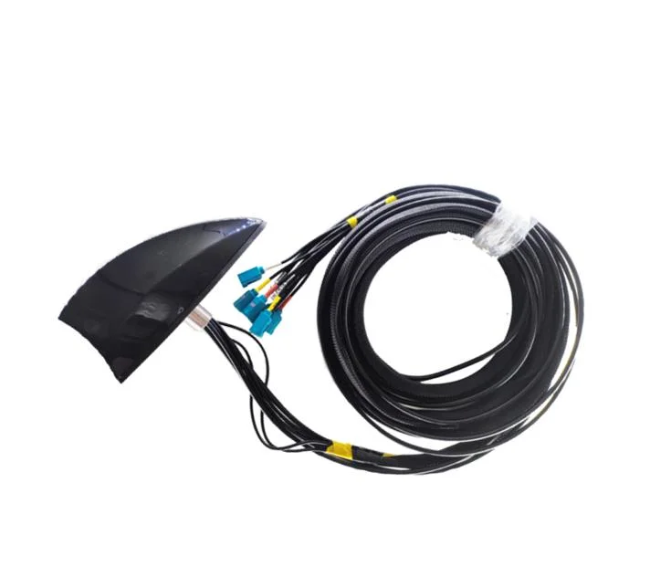 Coche impermeable antenas la señal WiFi GPS 4G más de 1 antena GSM 5G LTE Alquiler montaje adhesivo de aleta de tiburón Antena con conector FAKRA