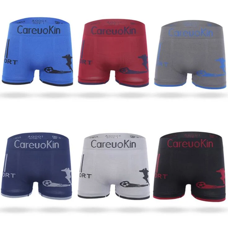 Boxer Briefs pour hommes bon marché, sous-vêtements intimes, culotte, short de sport, caleçon homme sans couture.