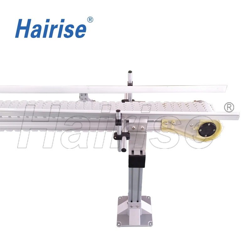 Hairise 140mm Width Flexible Chain Conveyor System with Aluminum Profile