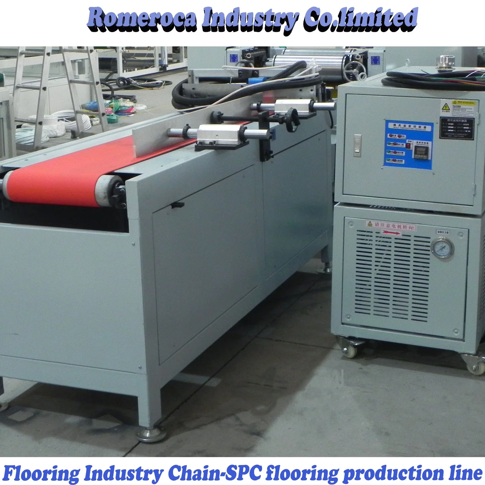 Automatic Hot Melt Glue EVA IXPE Mute Underlay Film Laminating Machine for Spc WPC Flooring