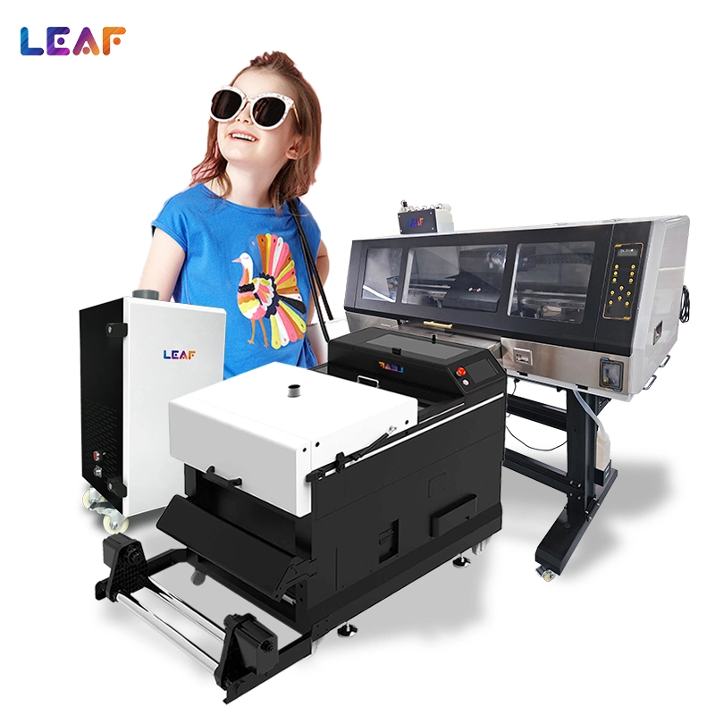 Leaf I3200 Double Heads Dtf Printer T Shirt Textile Fabric Digital Heat Pet Film Dtf Printer