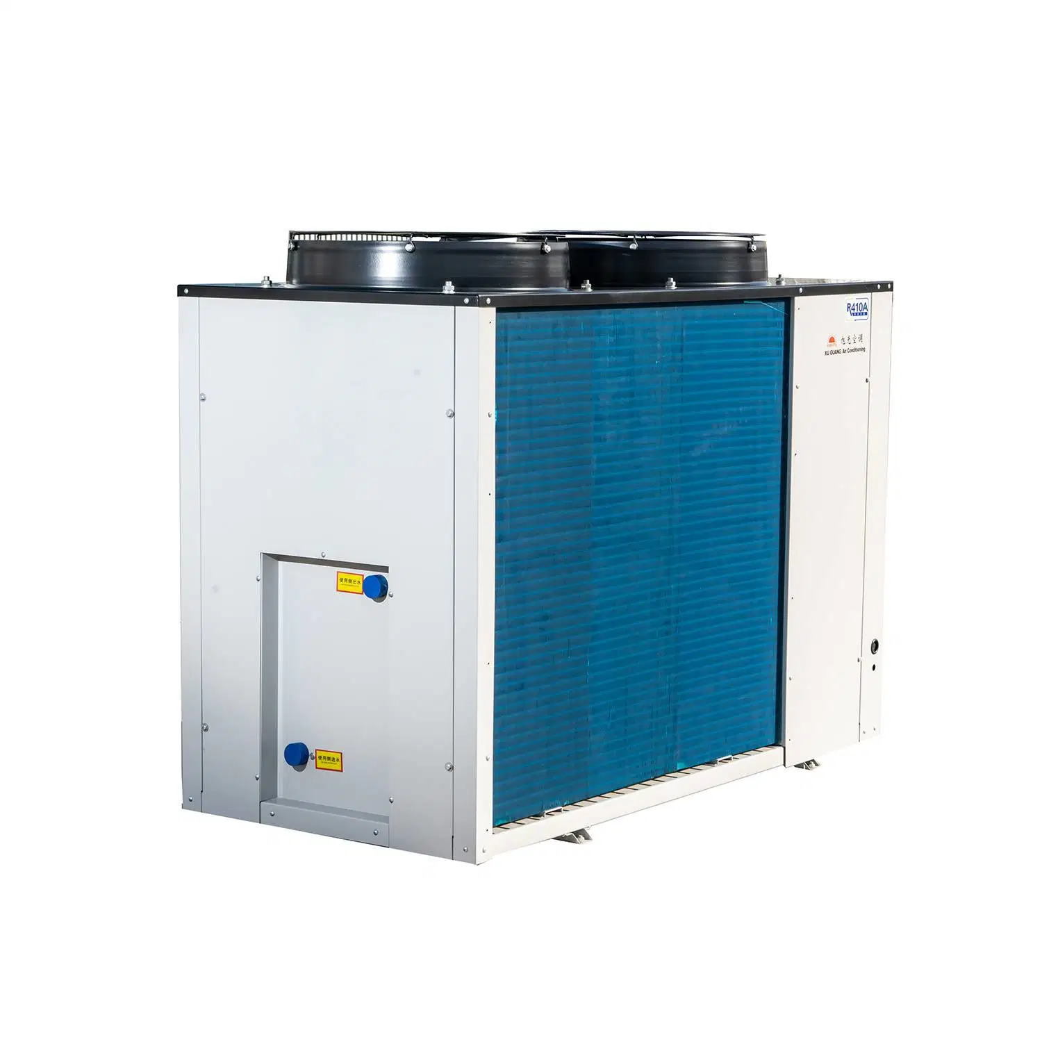 Climatisation industrielle refroidissement par air système modulaire à spirale refroidissement-chauffage pompe à chaleur/eau HVAC Système de refroidissement R410A