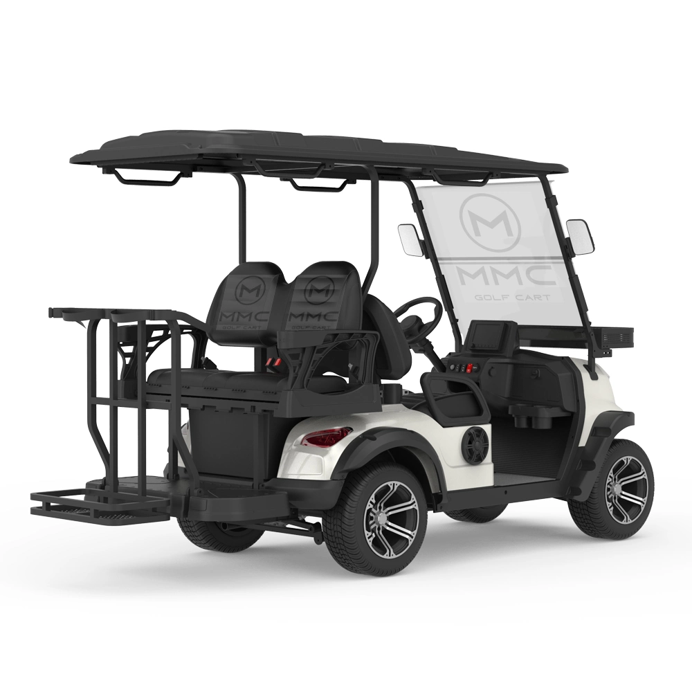 Batería de litio más reciente 48V Paneles solares fuera de Road Beach Buggy Carrito eléctrico de Golf