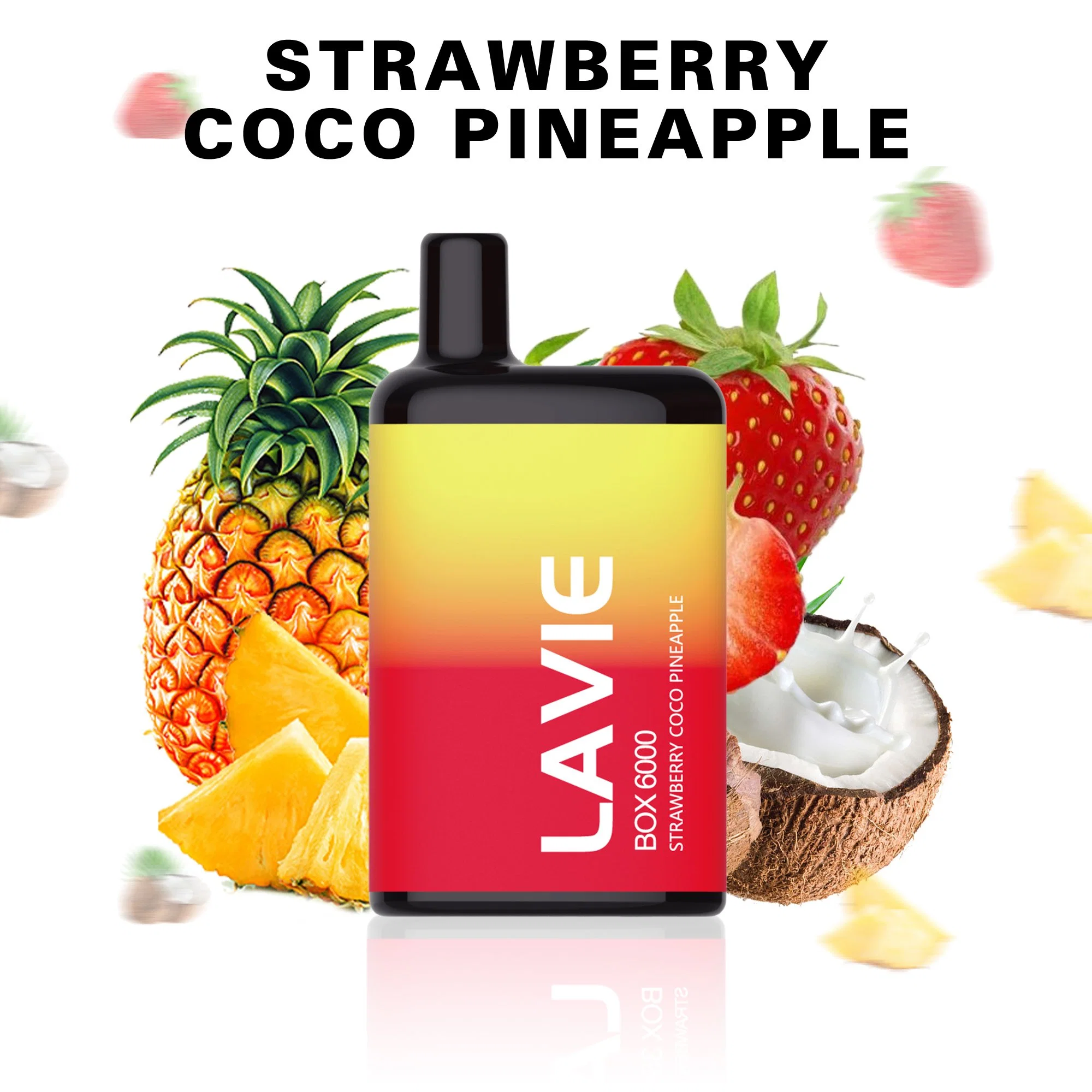 Lavie 6000 Puffs Vape Manufacturer Wholesale/Supplier Price New Vaporizer Disposable/Chargeable Vape Pen Pod Bars Electronic Cigarette Vape Tank Rda