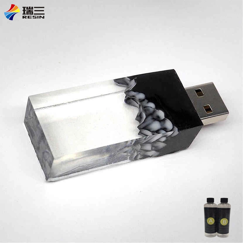 Non Toxic Art Crafts DIY Crystal Clear Deep Pour Epoxy Resin for Jewelry Making Coating River Tables