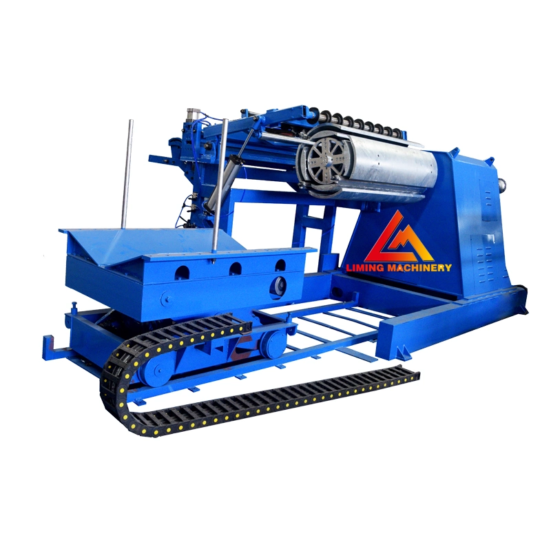 Automatic Color Steel Coil Simple Re-Coiling Line Pre-Leveling Slitting Shearing Cutting Cut to Length Line Machine