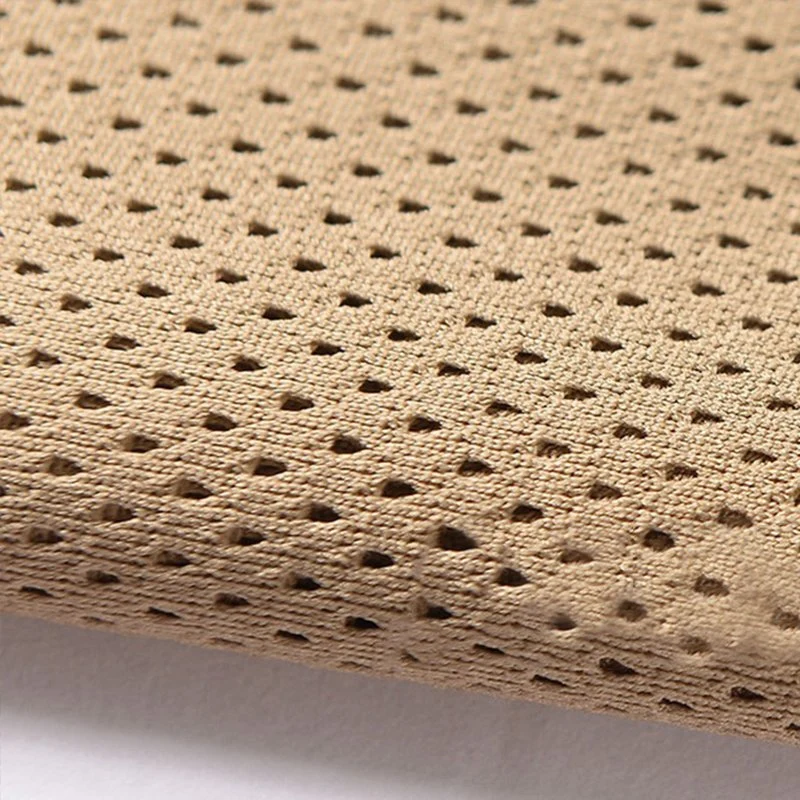 البامبو Polyester Knoed Fabric 100D Mesh Hole Cloth 160g سريع الجفاف الملابس الرياضية ذات السراويل السلة ذات القماش الرصاصة