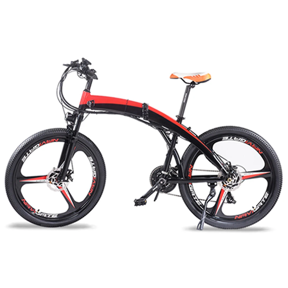 2023 New Mini Portable Electric Bike High-Carbon 26&prime; &prime; Electric Dirt Bike for City