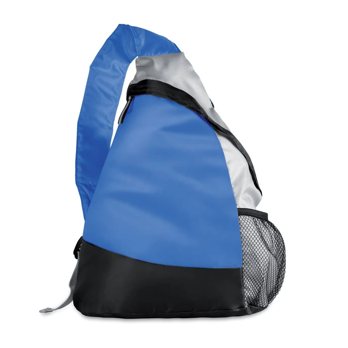 Super Light Backpack in 210d Polyester with Mesh Side Pocket