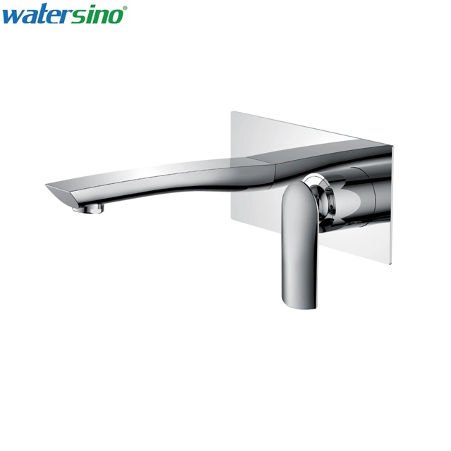 New Swivel White & Chrome Bathroom Kitchen Mixer Faucet