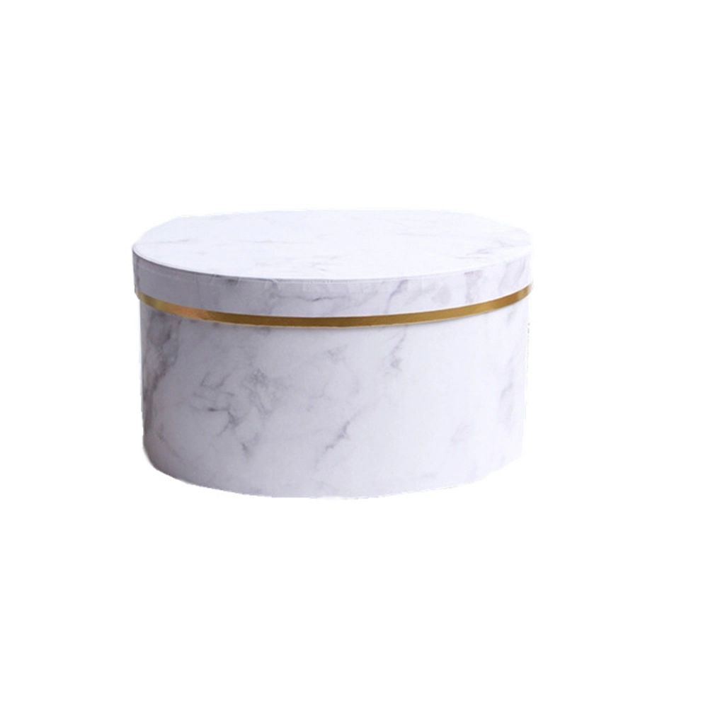 Marble Gifting Box Cardboard Material Sets for Flower Packing