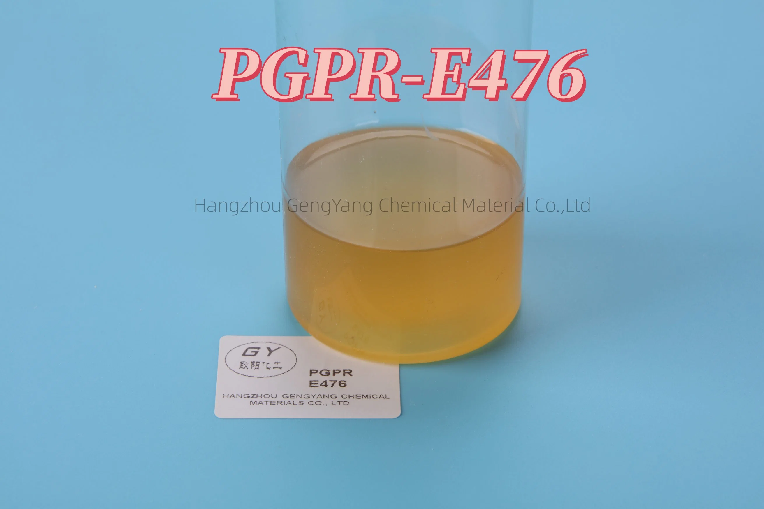 PGPR Emulsificante de grado alimentario Polyglycerol Polyricinoleate E476