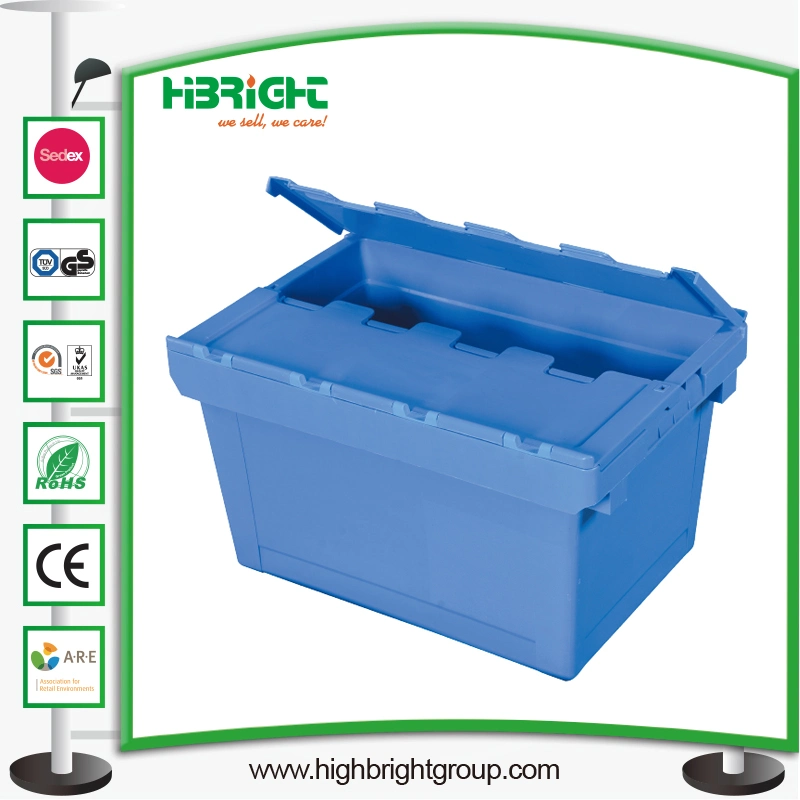 Nestable Stackable Crate Recycle Plastic Movable Turnover Container