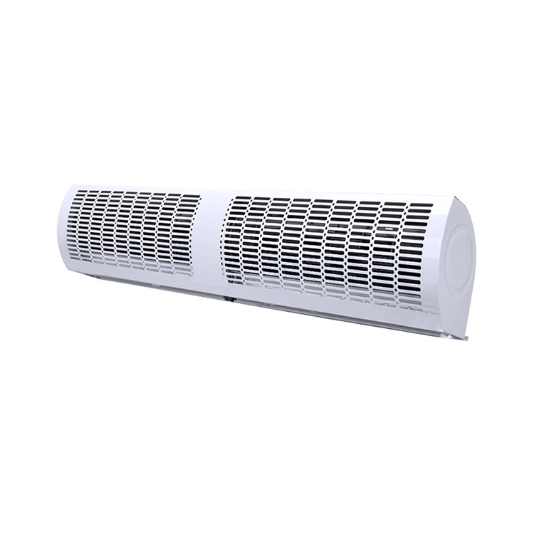 White Body Cross Flow Cooling Indoor Air Curtains Widely in Industrial