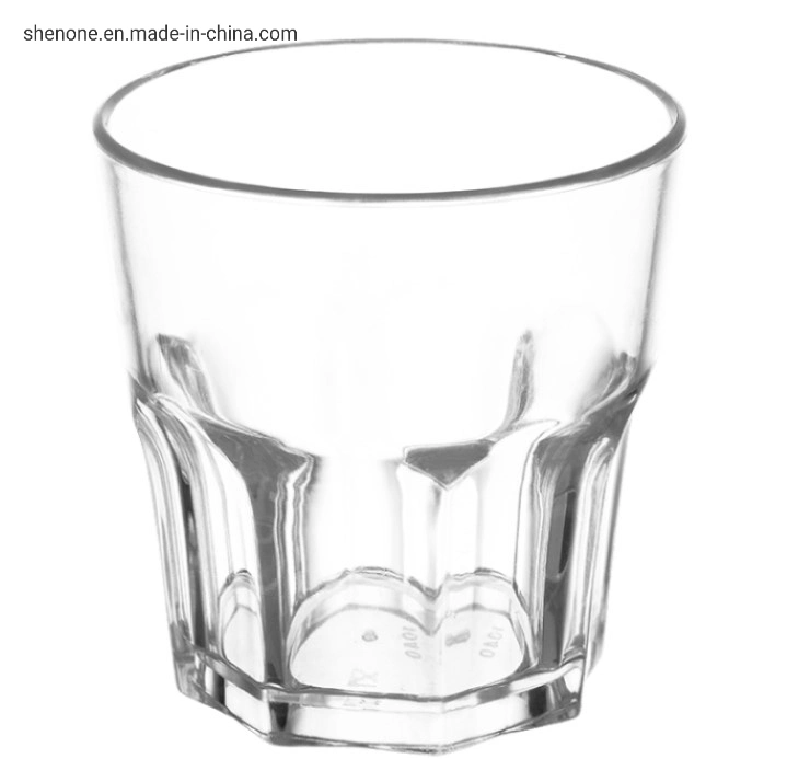 Shenone High quality/High cost performance  Plastic Wine Tumbler Drinkware Wholesale/Supplier PS Whiskey Cup