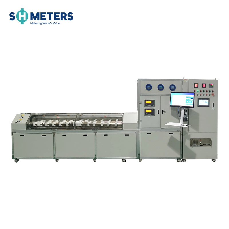 SS304 Material Complete Automatic Type Ultrasonic Water Meter Test Bench