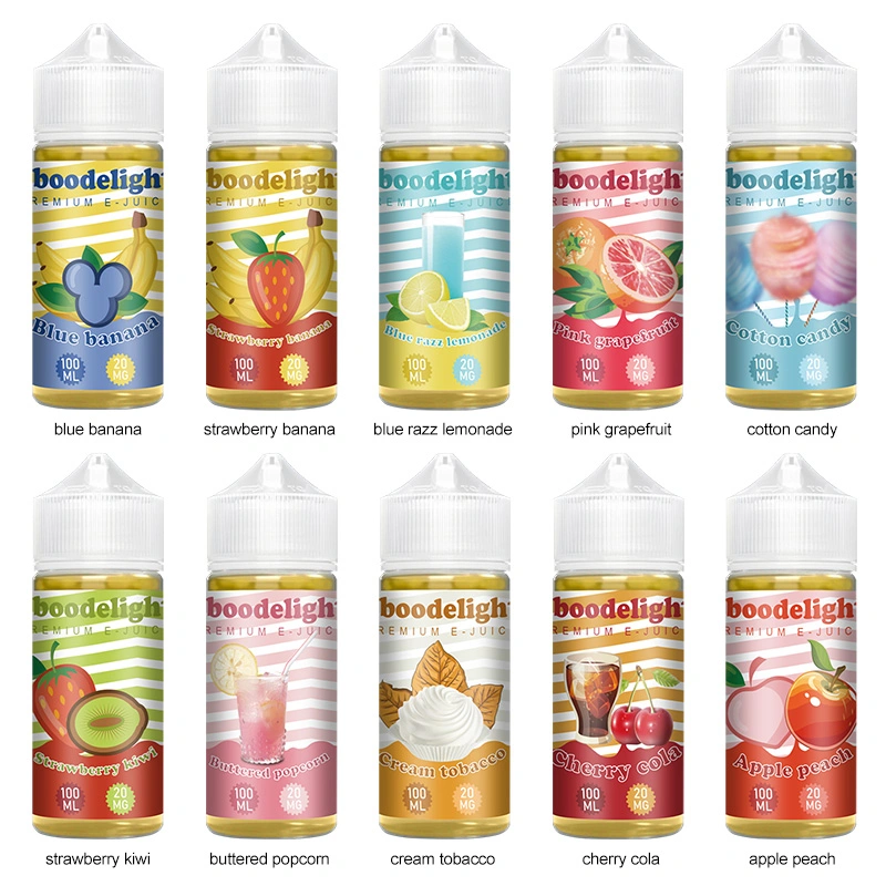 Zbood Zboodelight 100ml OEM sabor a humo a granel Precio sintético Transparente Vozol E líquido