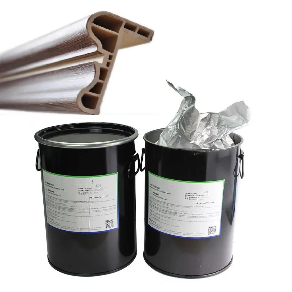 Short Curing Time PUR Glue Hot Melt Adhesive Uch2518 Profile Wrapping