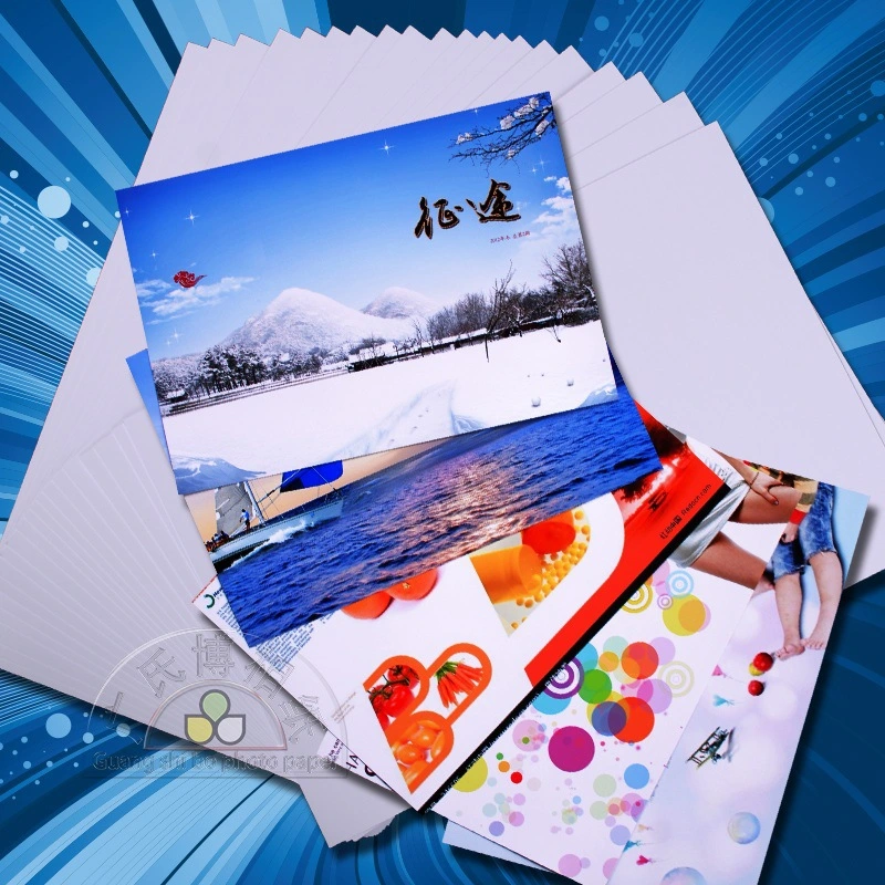 Full Color High Glossy Inkjet Photo Paper, Professional Digital Photo Paper