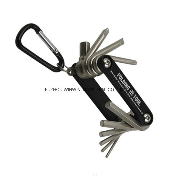 6-Piece Folding Flat Hex Key Set (WW-KJHF06)