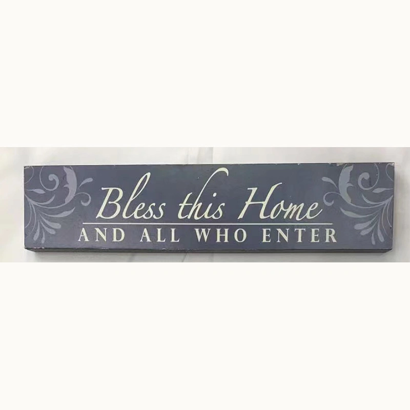 Religious Blessing Phrases Hang Density Board Christian Gifts for Gc-Ww-Ls038