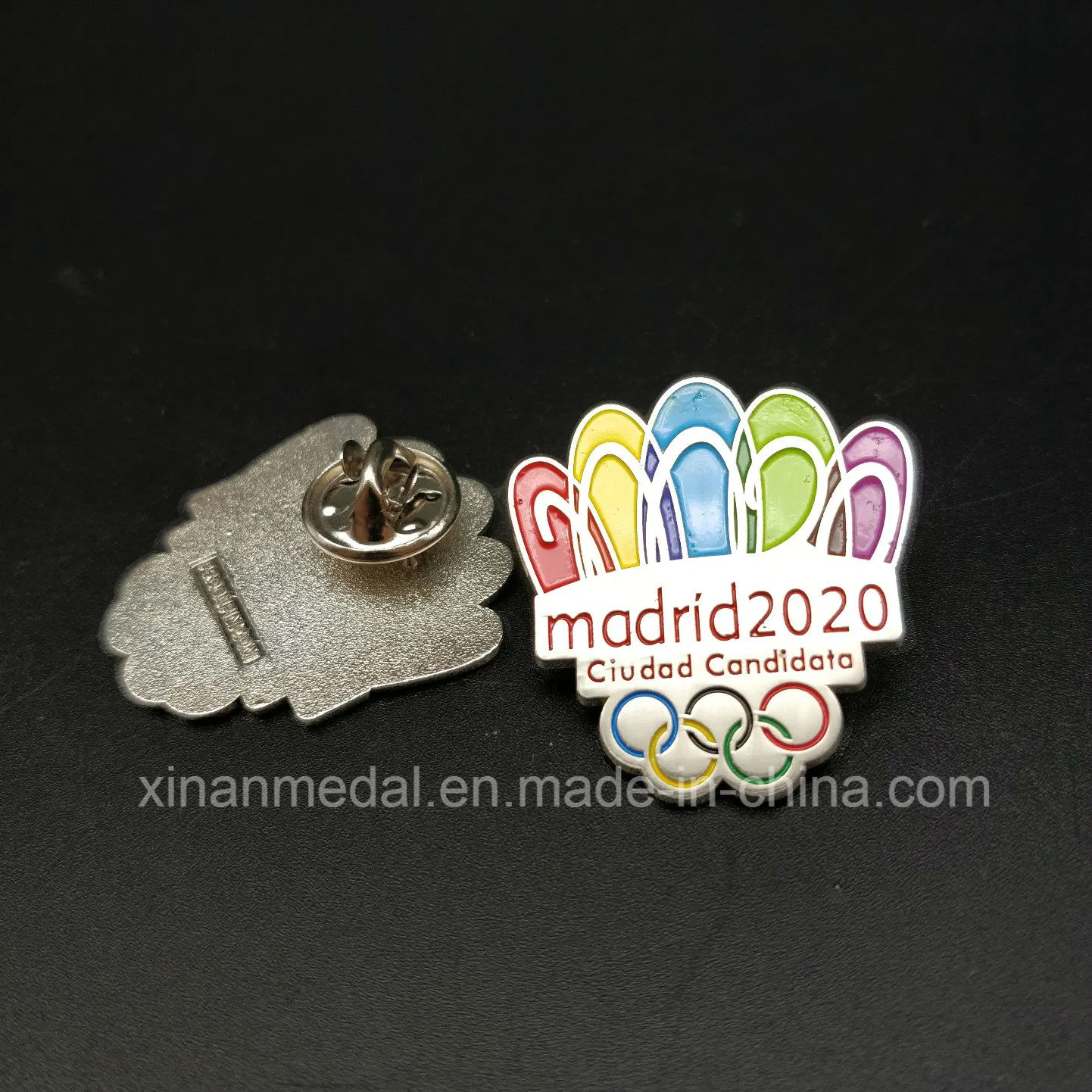 Factory Custom Logo Metal Blank Soft Hard Enamel Lapel Pin