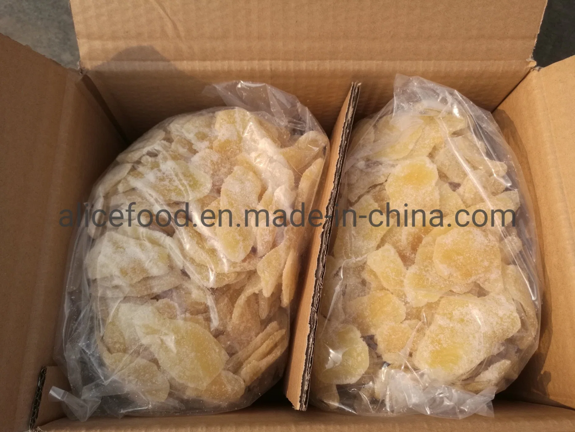 Crystallized Candied Ginger Dried Style Air Dried Fruits Dried Ginger