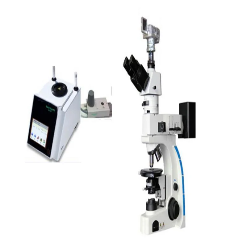 Microscopio polarizado el punto de fusión de instrumento microscopio el punto de fusión Equipos de prueba Wx-MP-50 instrumento analítico