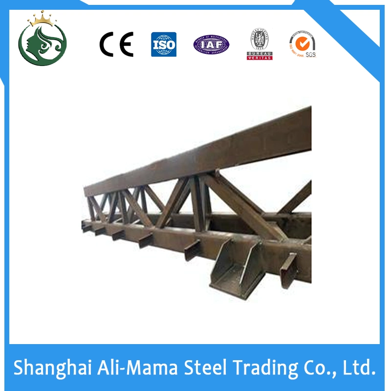 Galvanized and Painted Structural Steel Walkway Ladder Column Frame Buliding Installation Workshops (AWS D1.1/EN1090-1 S355J S275) Building Materials