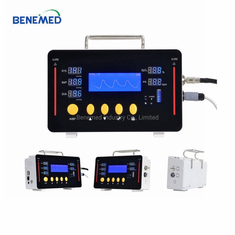 Портативный монитор пациента для измерения над SpO2 медицинские основные показатели BVM-8
