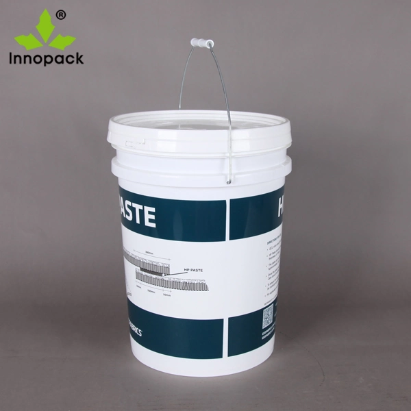 Printed Australia Stype Plastic Food Grade Buckets Pail with Lid