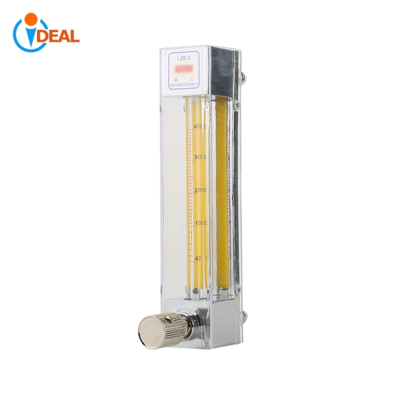 Panel Acrylic Flow Meter for Water, O2, H2, N2, Air Plastic Rotameter