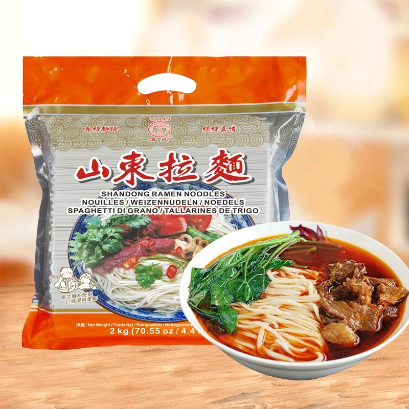 Supermercado Hot-Selling/Family-Size Chunsi/paquete de fideos ramen de Shandong