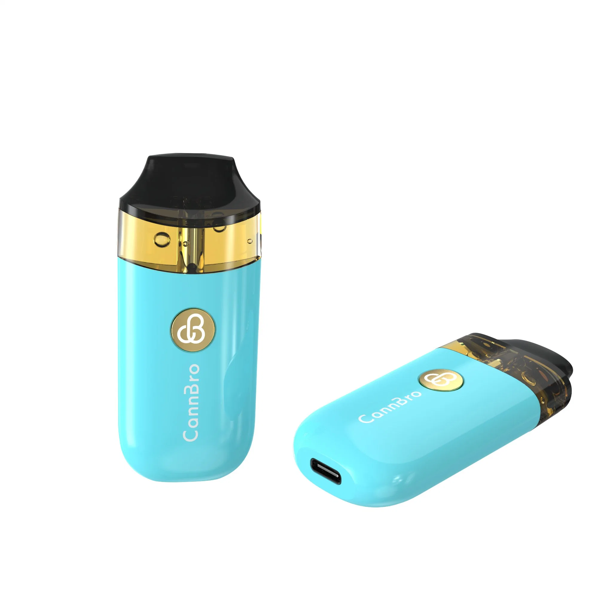 Cannbro Vente en gros de vaporisateur électrique rechargeable personnalisé, jetable, pour huile épaisse, vide, 1 ml, 3 ml, 4 ml, stylo vape gratuit.