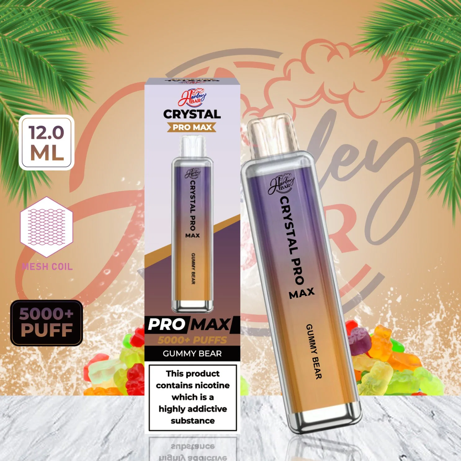 2023 desechables OEM Vape superventas de pluma de la copa de cristal de diseño recargable PRO MAX 5000 Fábrica de bolitas de alta calidad precios Mayorista/Proveedors