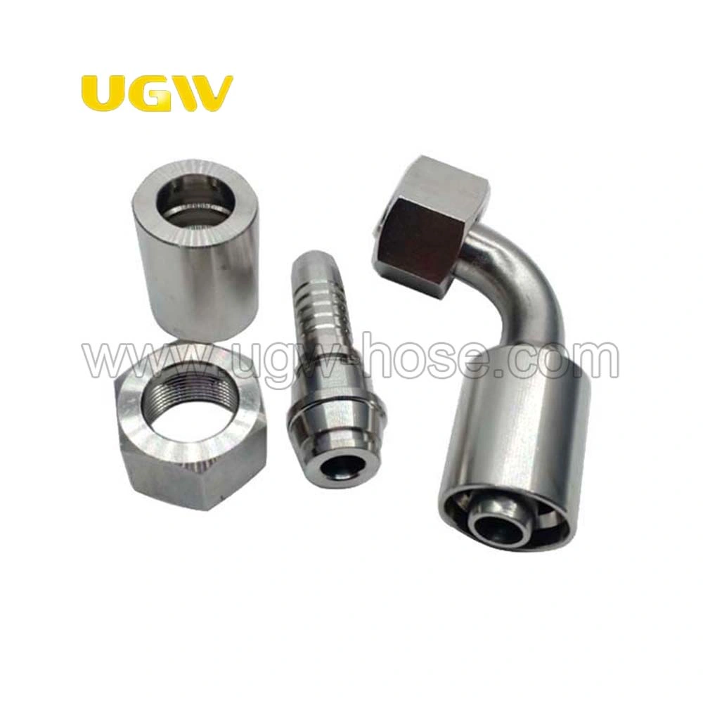 Iron One Piece Hydraulic Hose Fitting Parker 43 Series Fittings